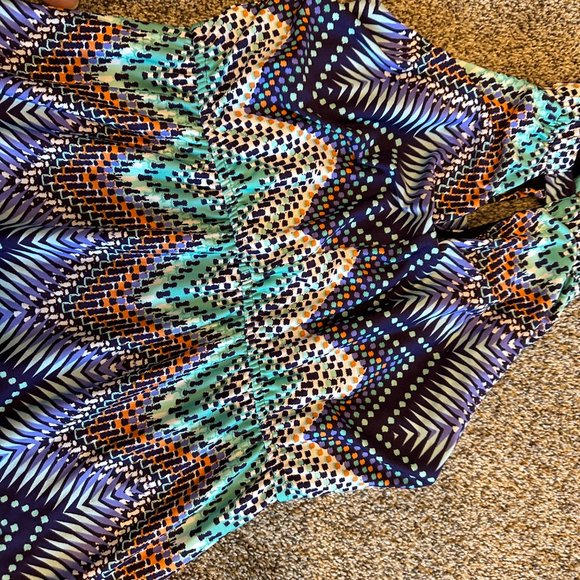 Emma & Michele Chevron maxi dress - Picture 4 of 6